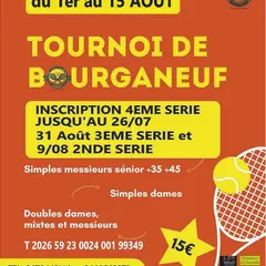Tournoi d'été Tennis Club Bourganeuf