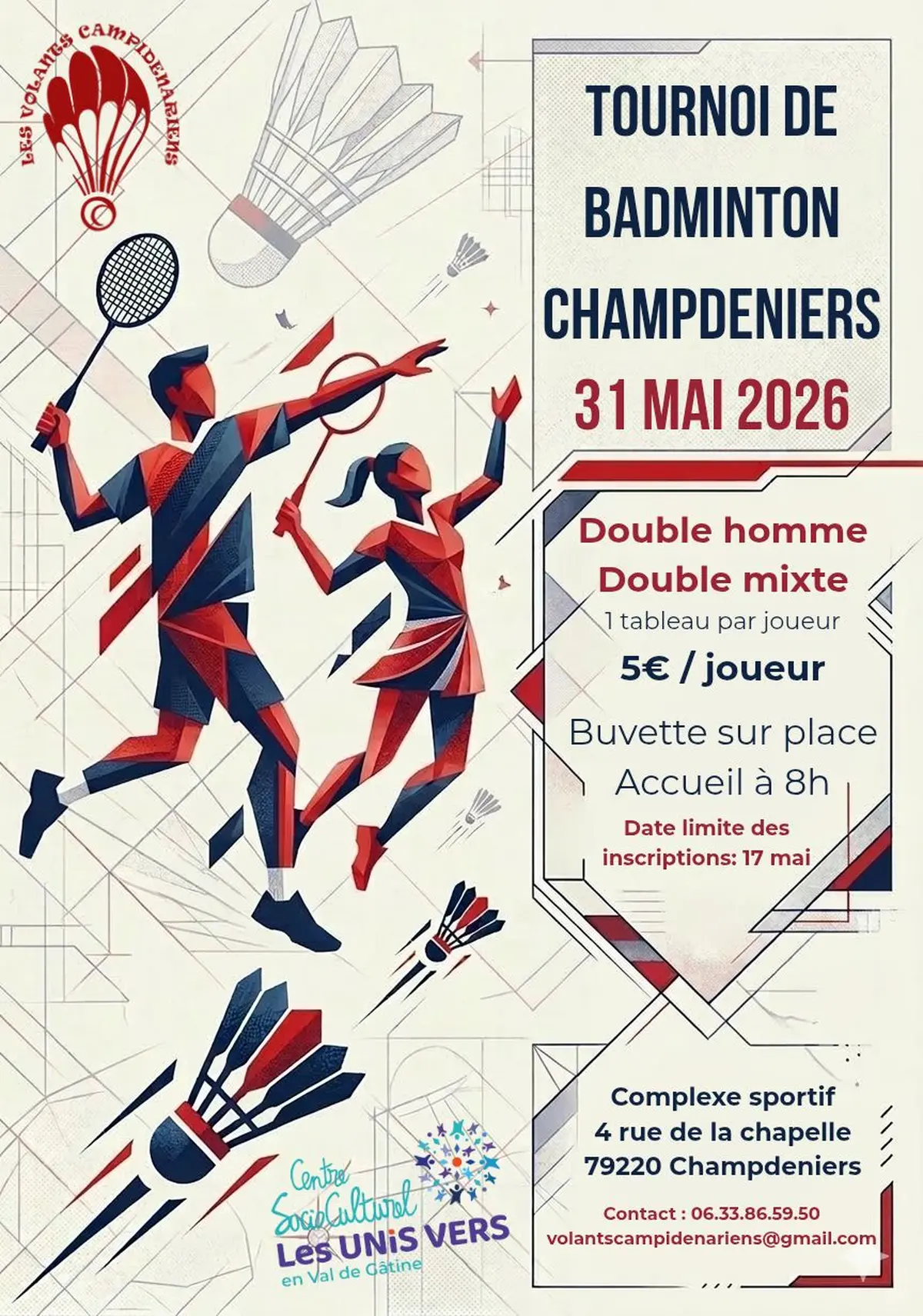 Tournoi de badminton