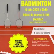 Tournoi de badminton