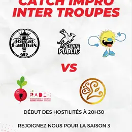 Tournoi de catch impro intertroupe de Lyon