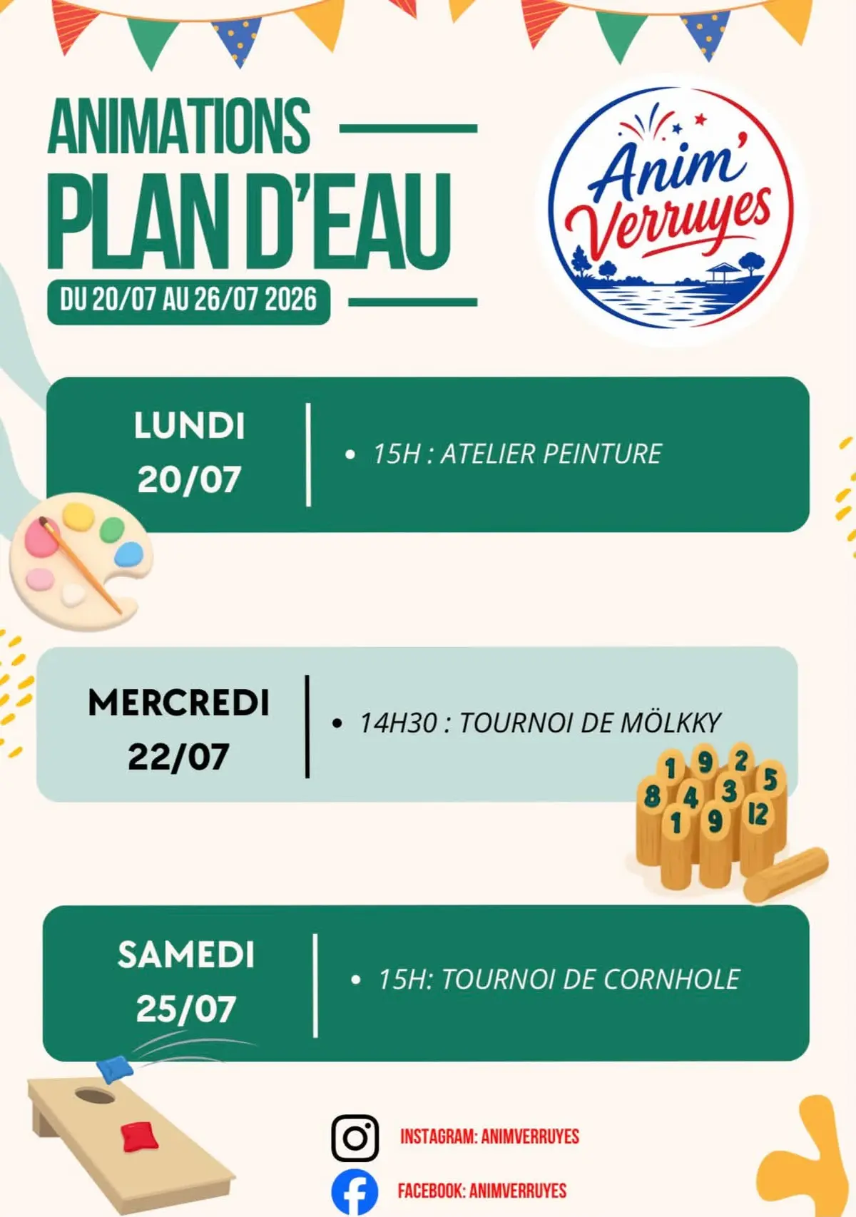 Tournoi de cornhole