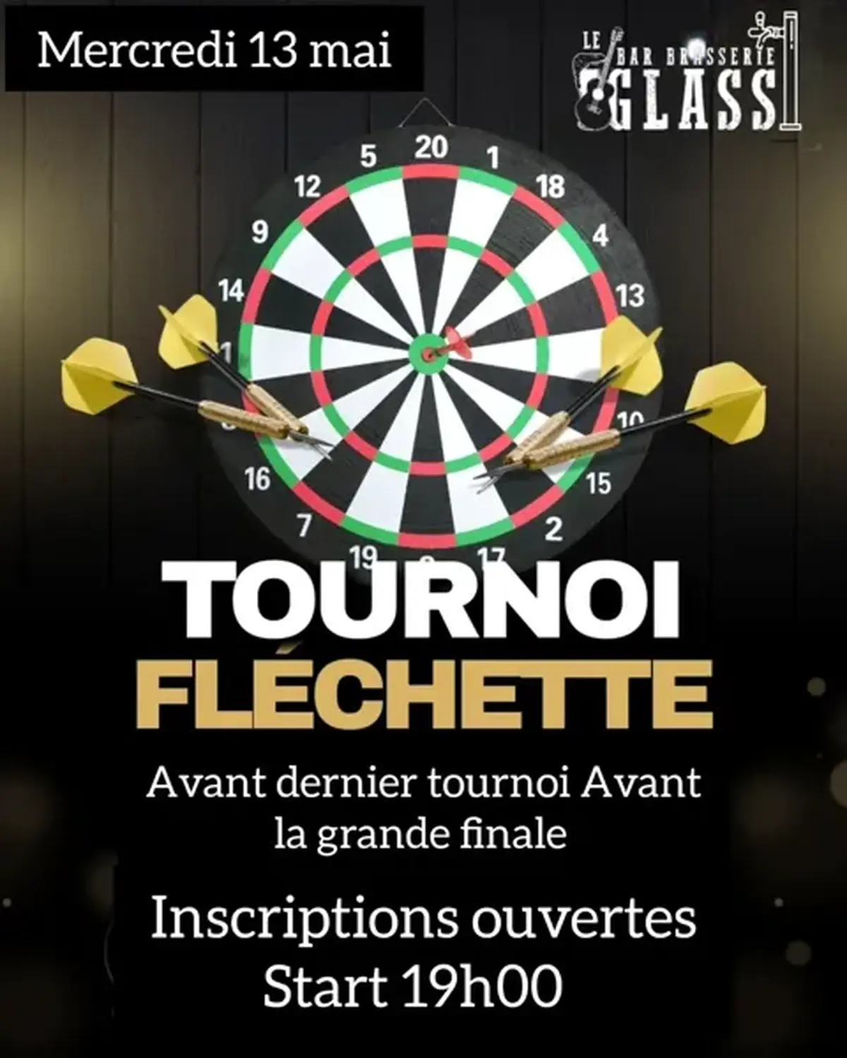 Tournoi de Fléchettes