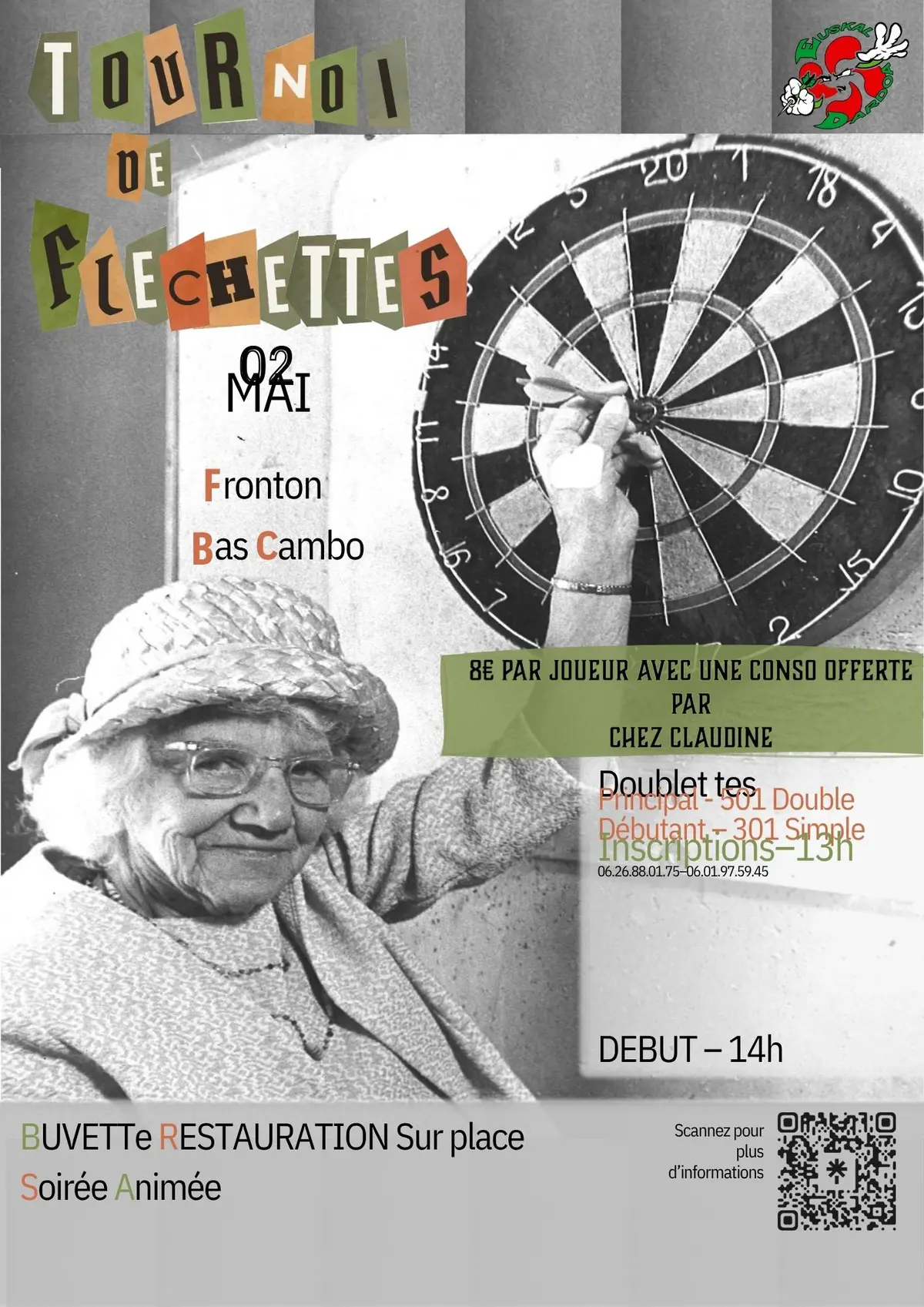 Tournoi de fléchettes