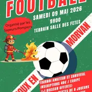 Tournoi de Foot à Ouroux en Morvan.