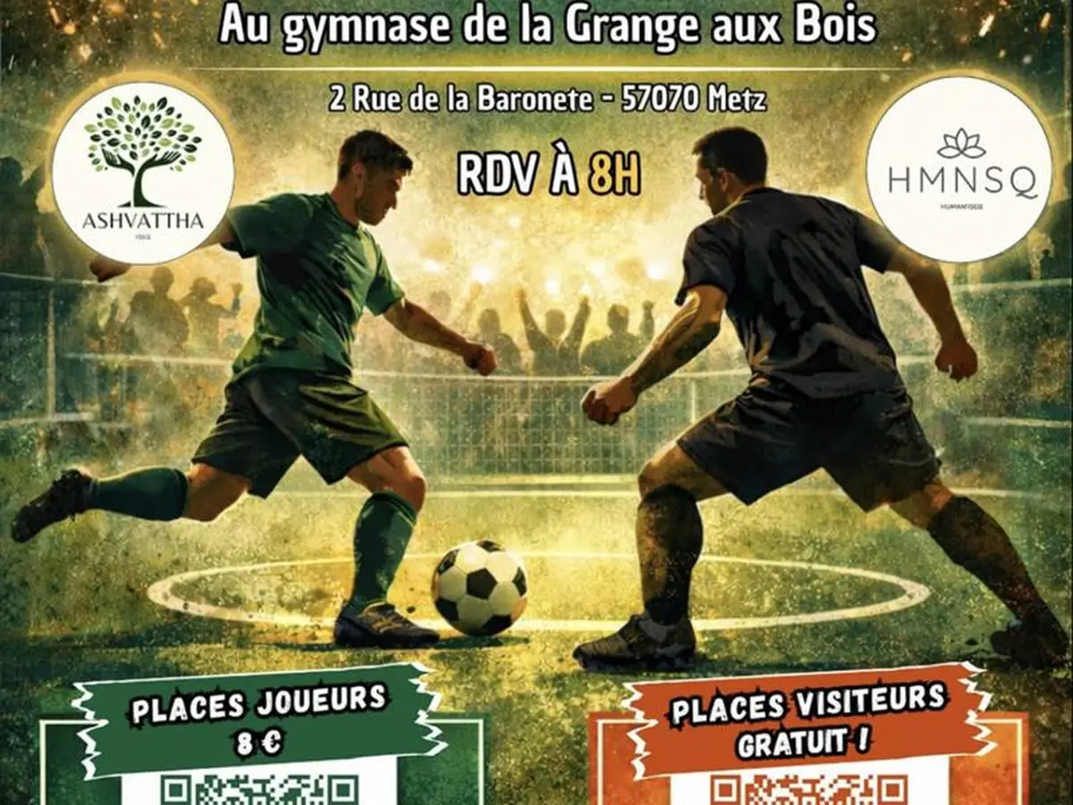 Tournoi de foot étudiant et solidaire