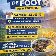 Tournoi de football et soirée concert à Morlhon-le-Haut