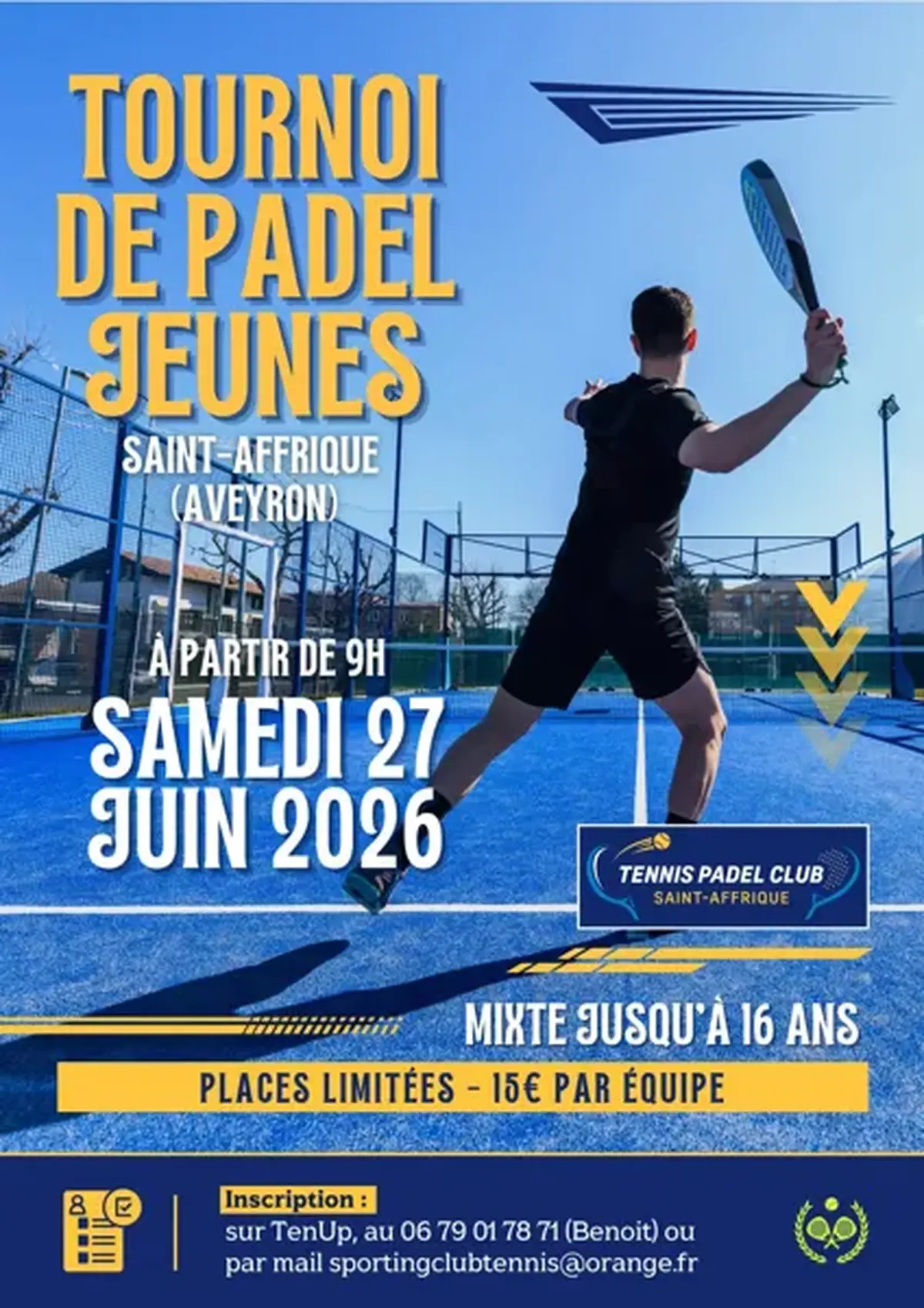 Tournoi de Padel jeunes