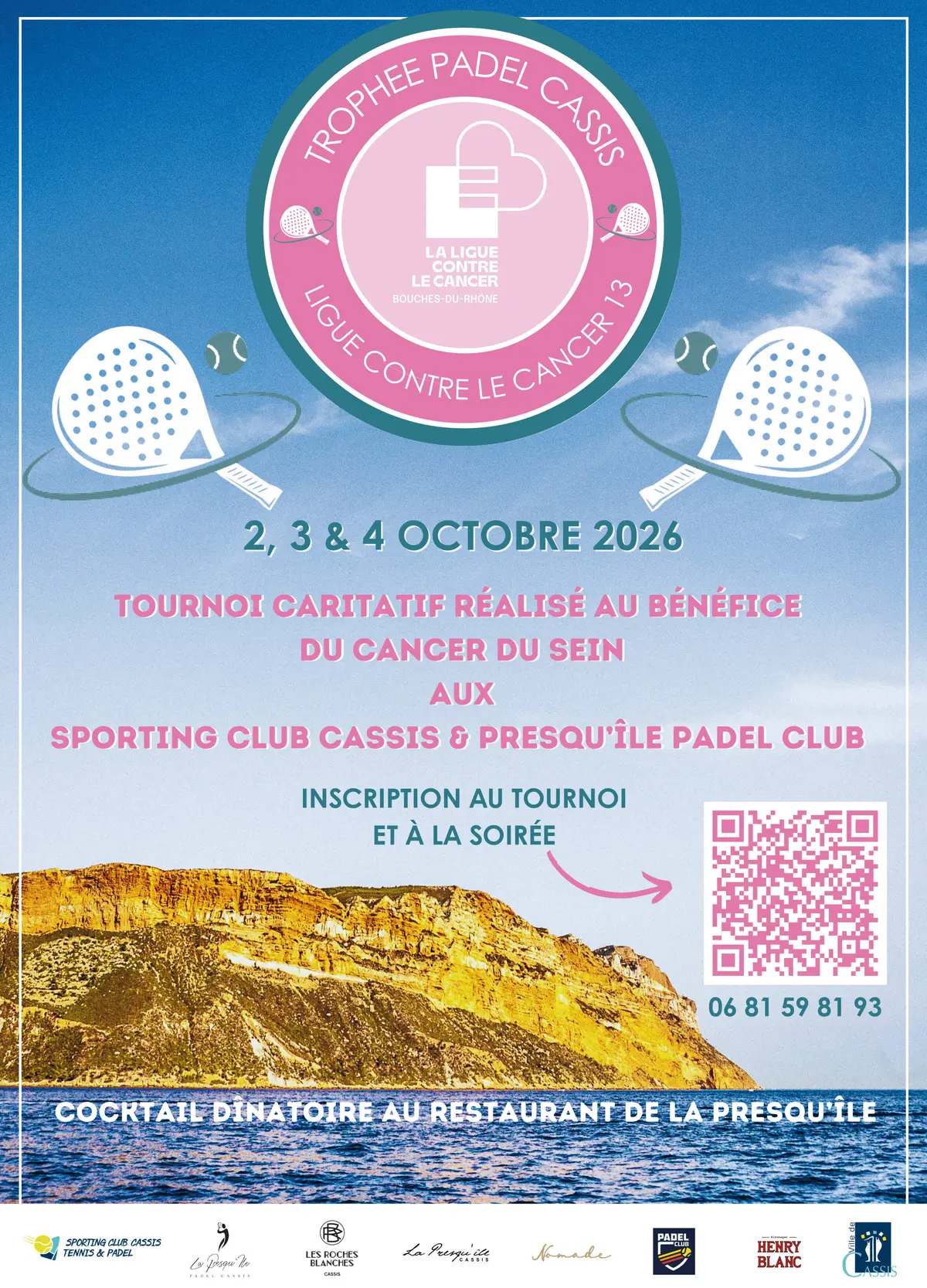 Tournoi de padel solidaire