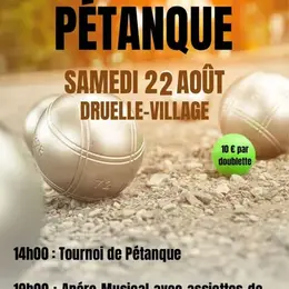 Tournoi de pétanque