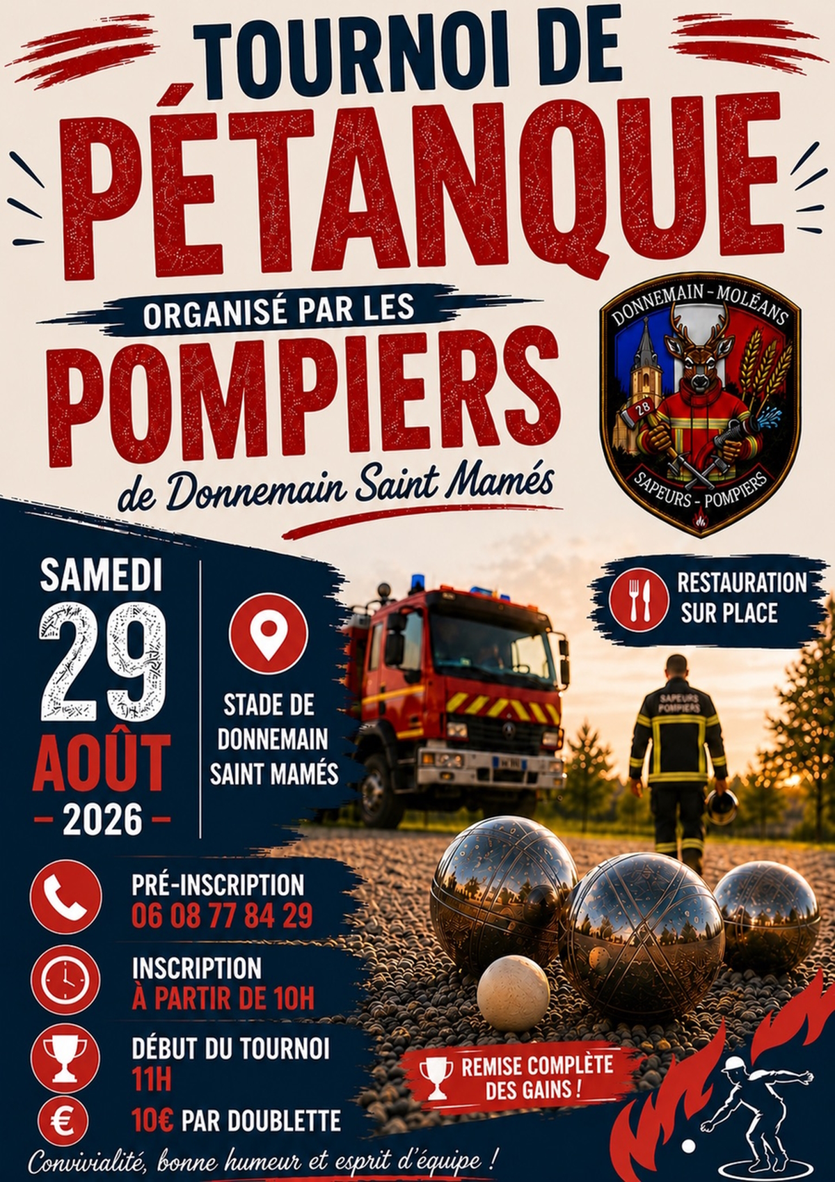 Tournoi de pétanque