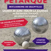 Tournoi de pétanque