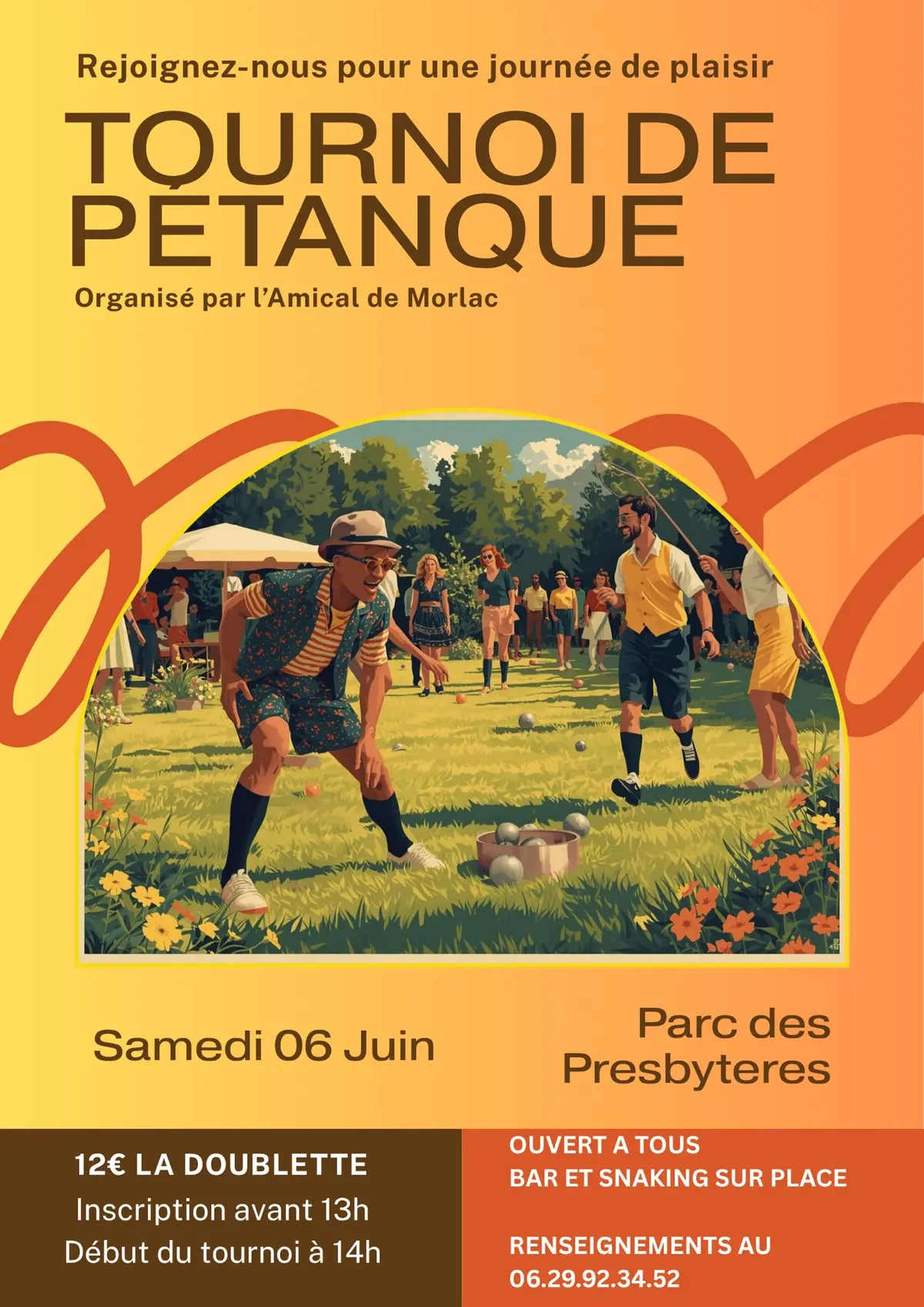 Tournoi de pétanque