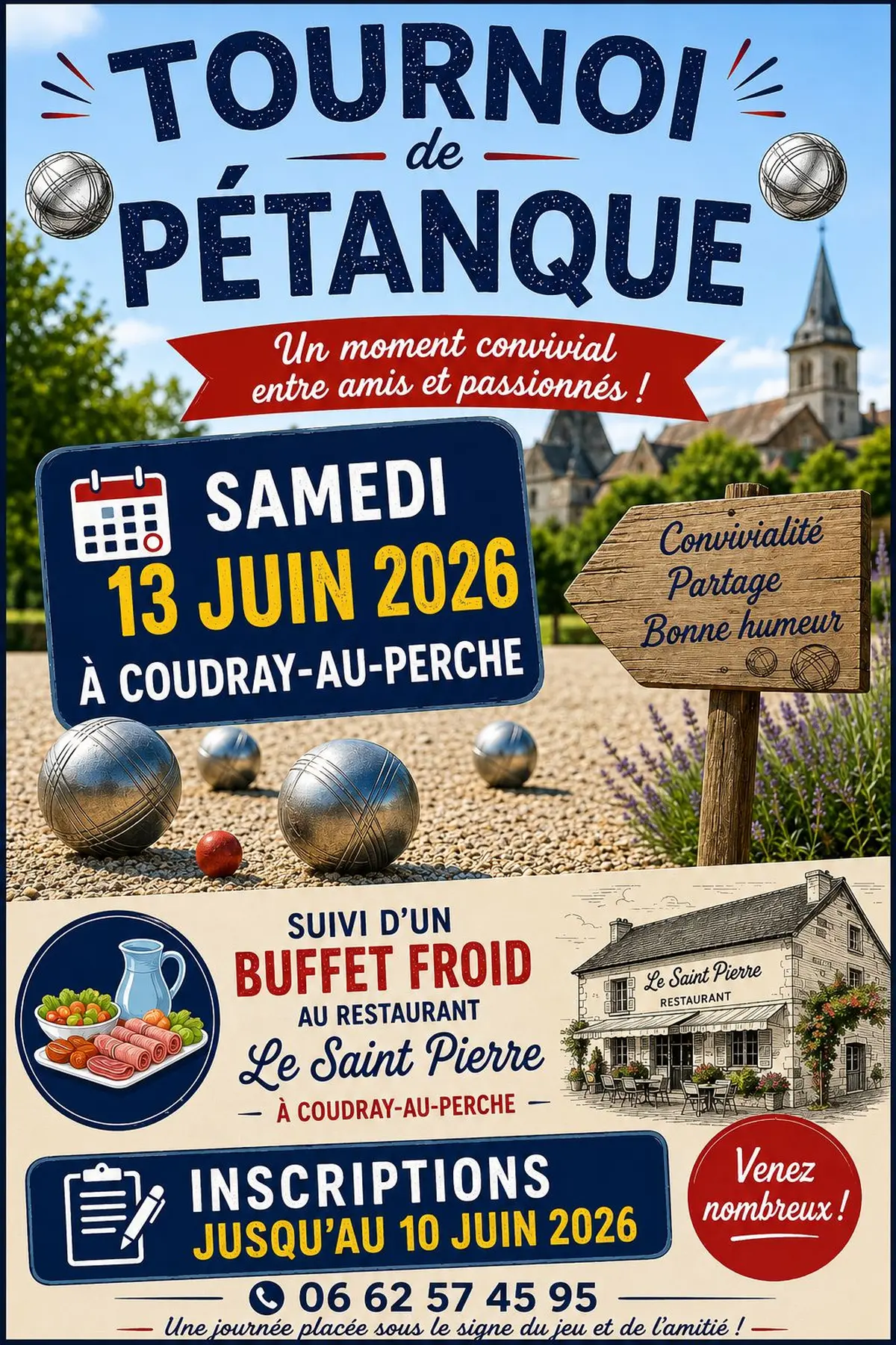 Tournoi de pétanque