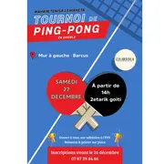 Tournoi de ping-pong en double