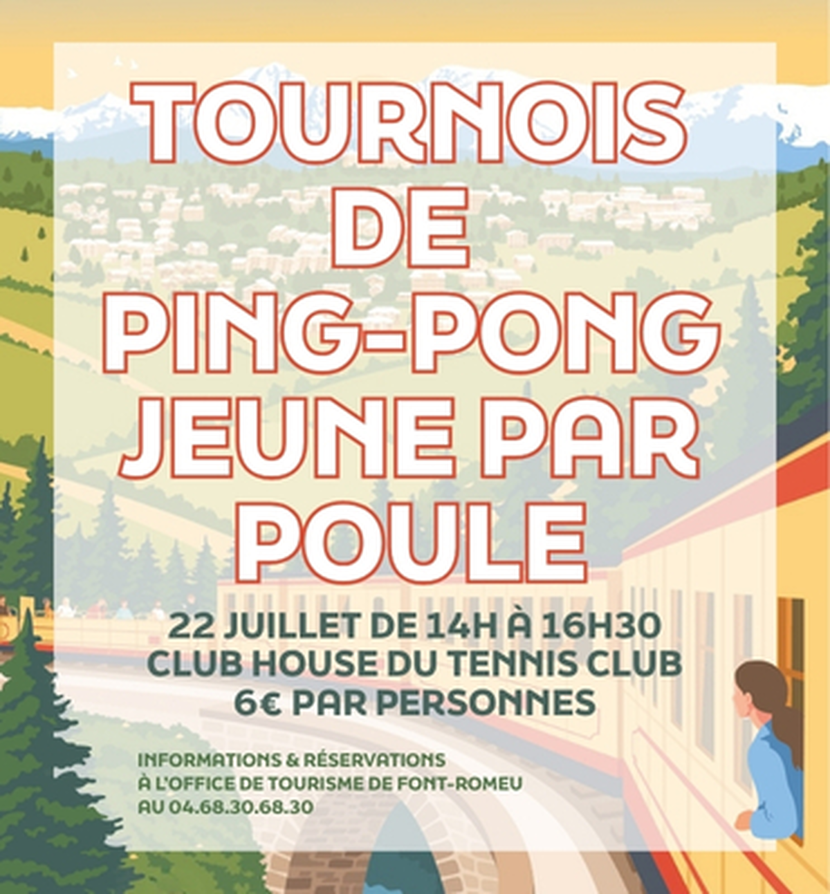 Tournoi De Ping-Pong Jeunes Par Poules - Mercredi 22 Juillet