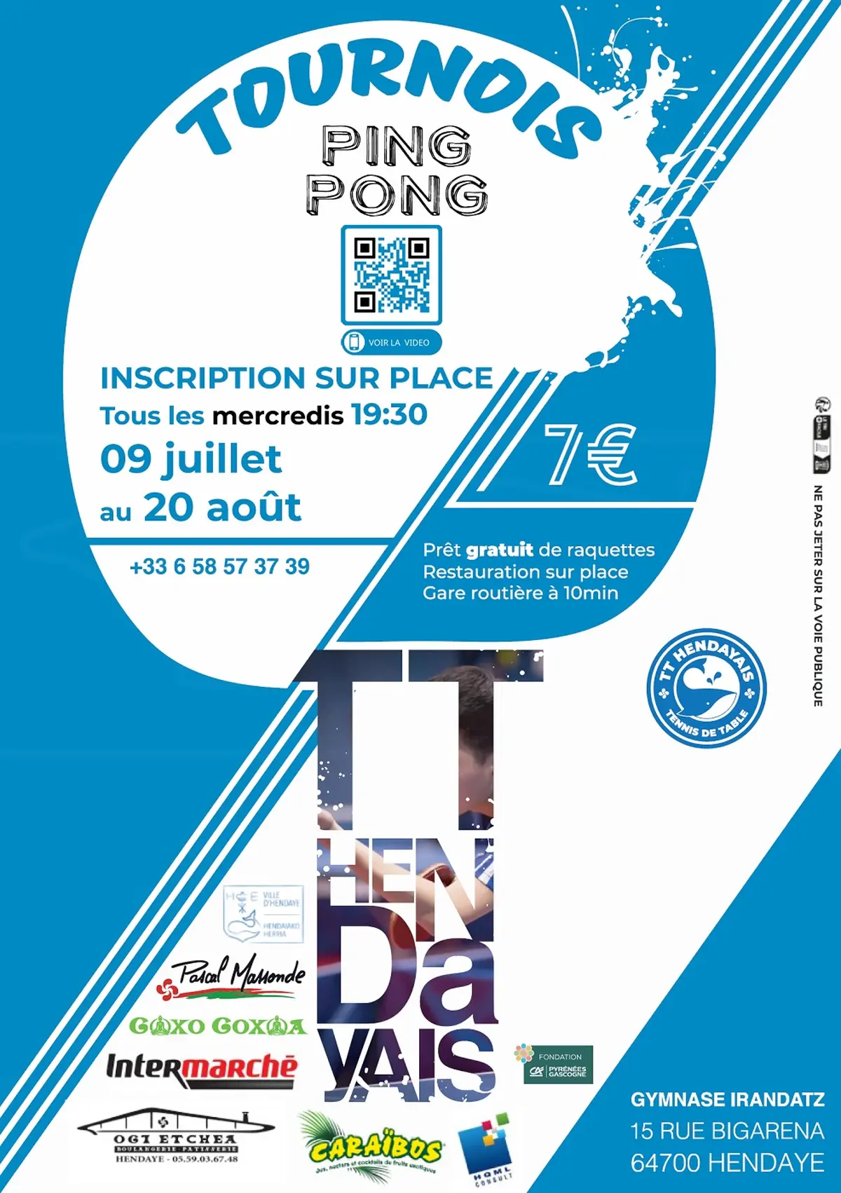 Tournoi de tennis de table