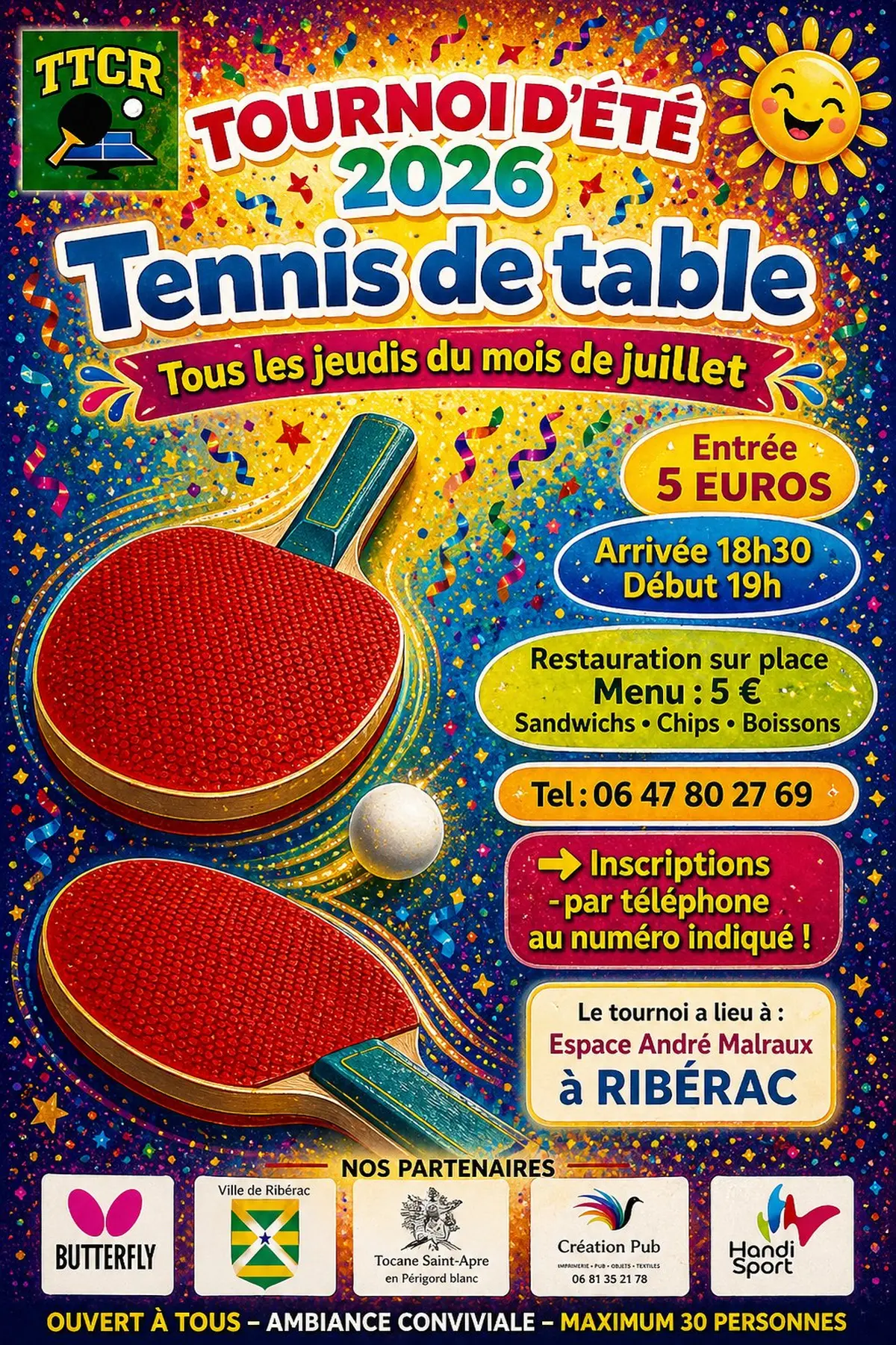 Tournoi de Tennis de Table