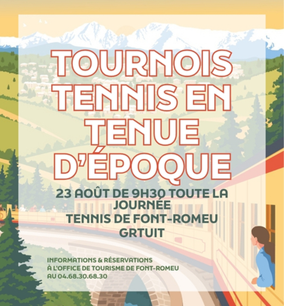 Tournoi De Tennis En Tenue D'époque - 23 Août
