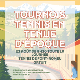 Tournoi De Tennis En Tenue D'époque - 23 Août