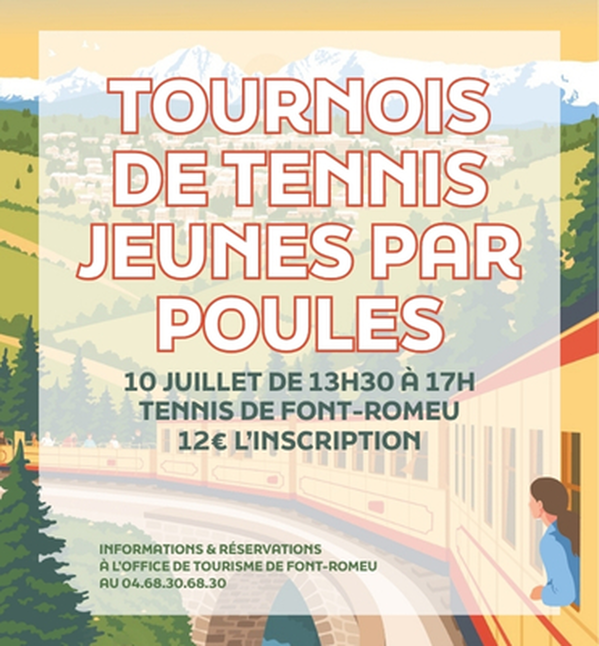 Tournoi De Tennis Jeunes Par Poules - Vendredi 10 Juillet