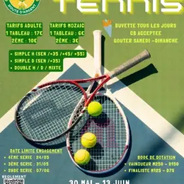 Tournoi de tennis : Route d'argent