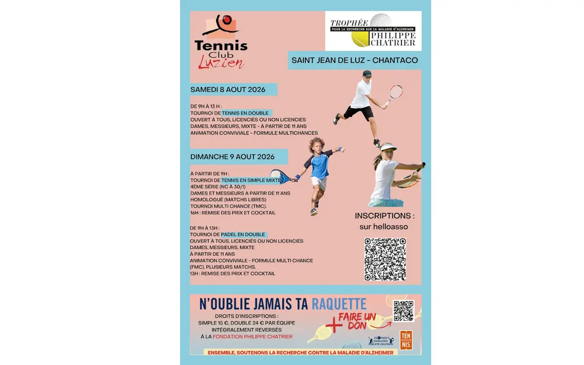 Tournoi de tennis: Trophée Philippe Chatrier