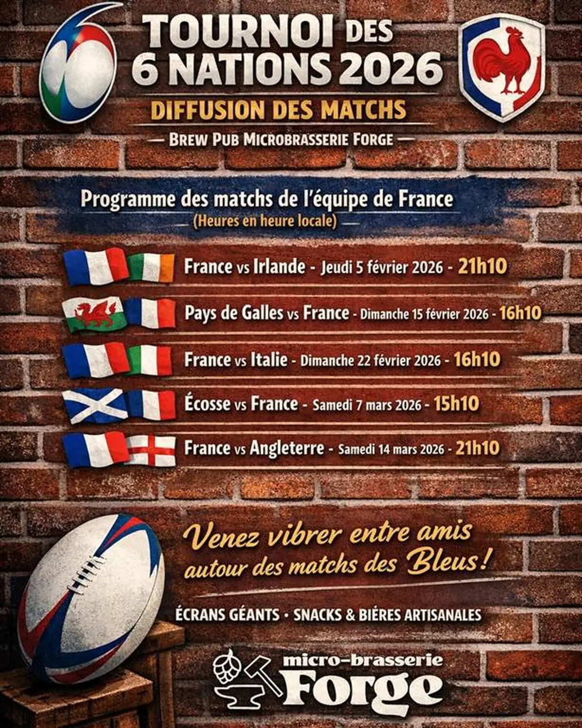Tournoi des 6 nations 2026