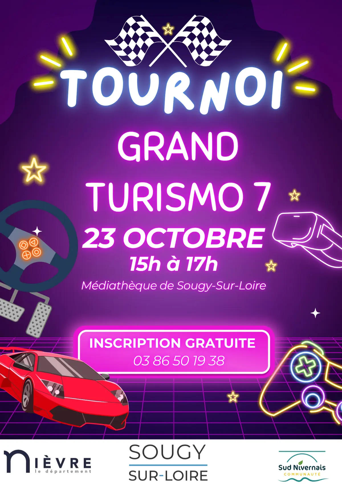 Tournoi Grand Turismo 7 sur PS5