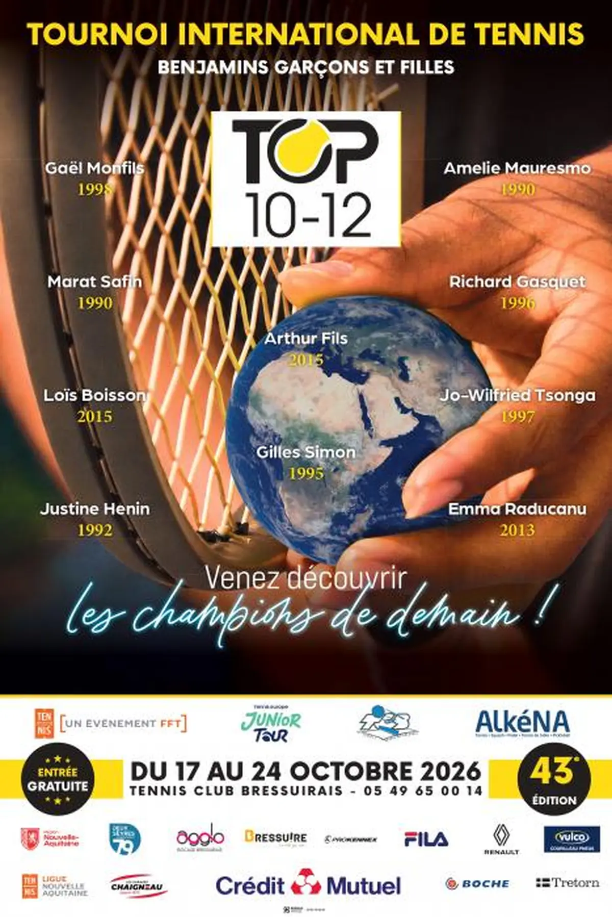 Tournoi internationnal de tennis