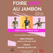 Tournoi main nue Foire au jambon
