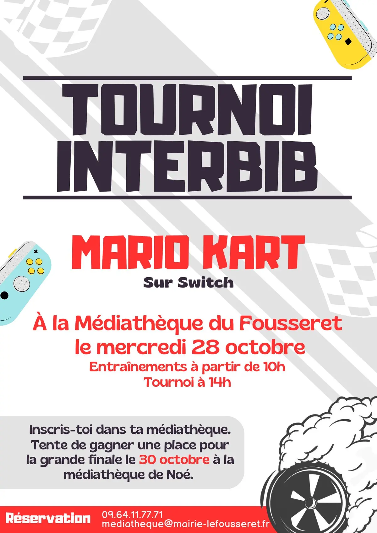 Tournoi Mario Kart Interbib