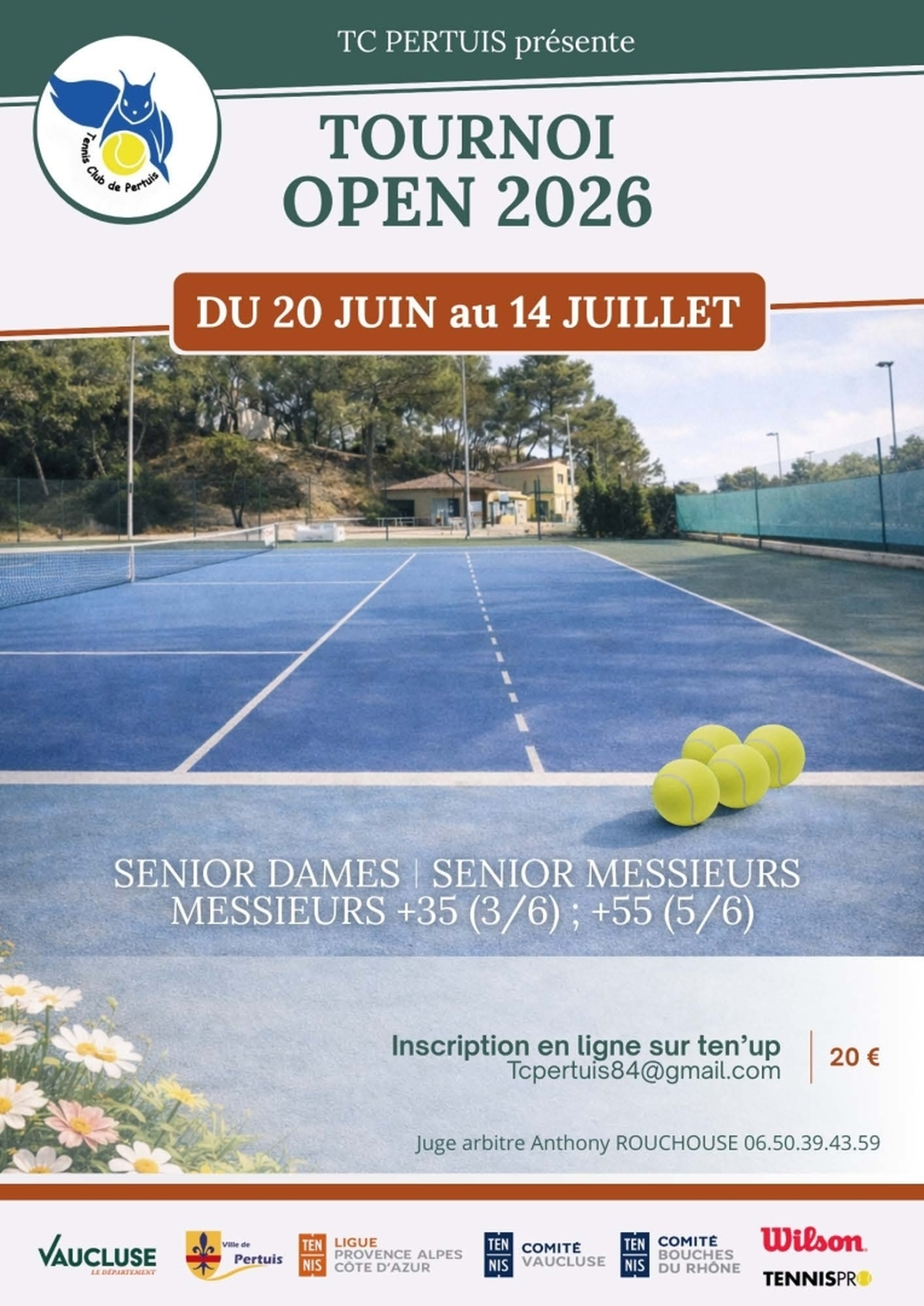 Tournoi Open 2026
