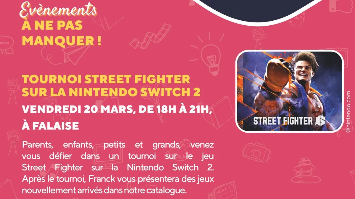 Tournoi Street Fighter sur la Nintendo Switch 2