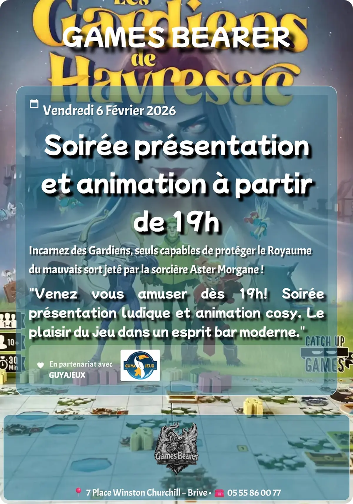 Tournoi Super Smash.Bros.Ultimate au Bar à jeux Game Bearer