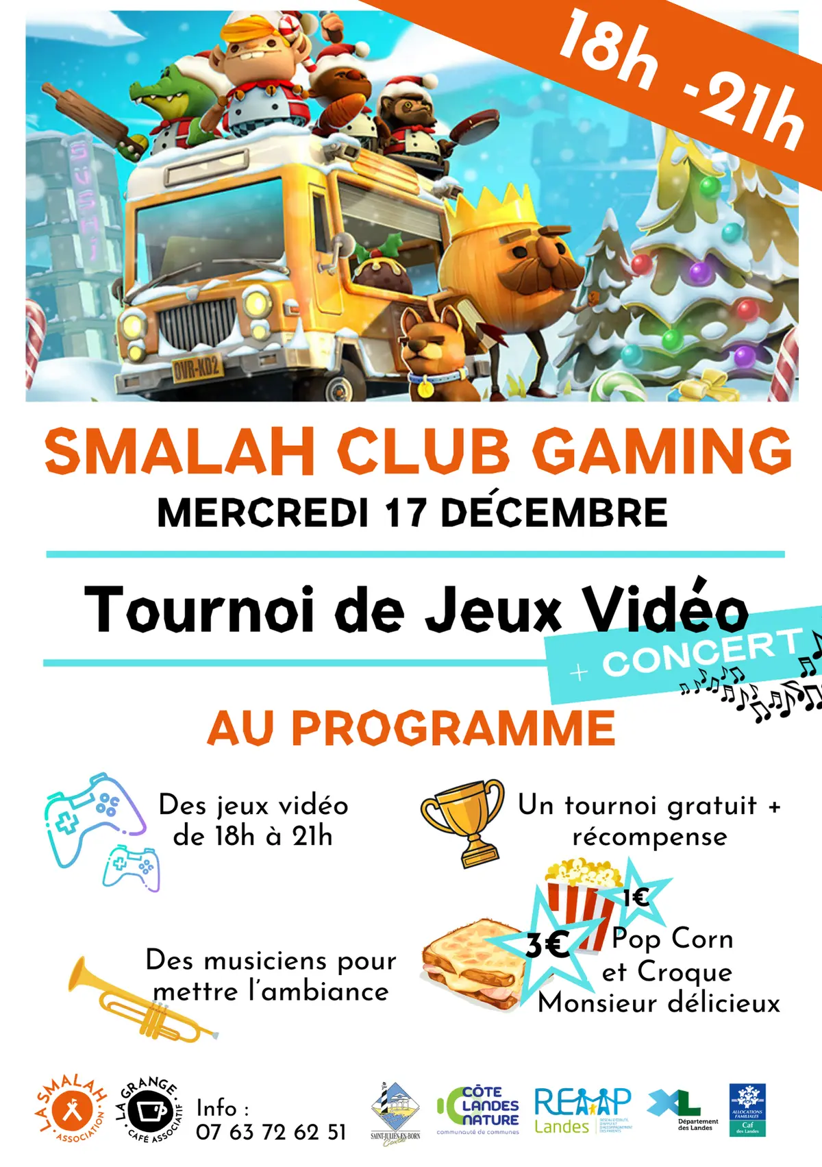 Tournois Jeux vidéos concert