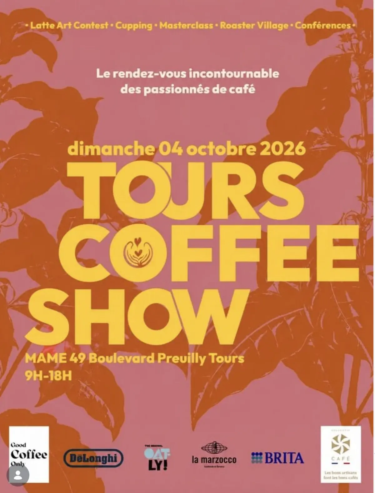 Tours Coffee Show : un festival dédié au café de spécialité à Tours