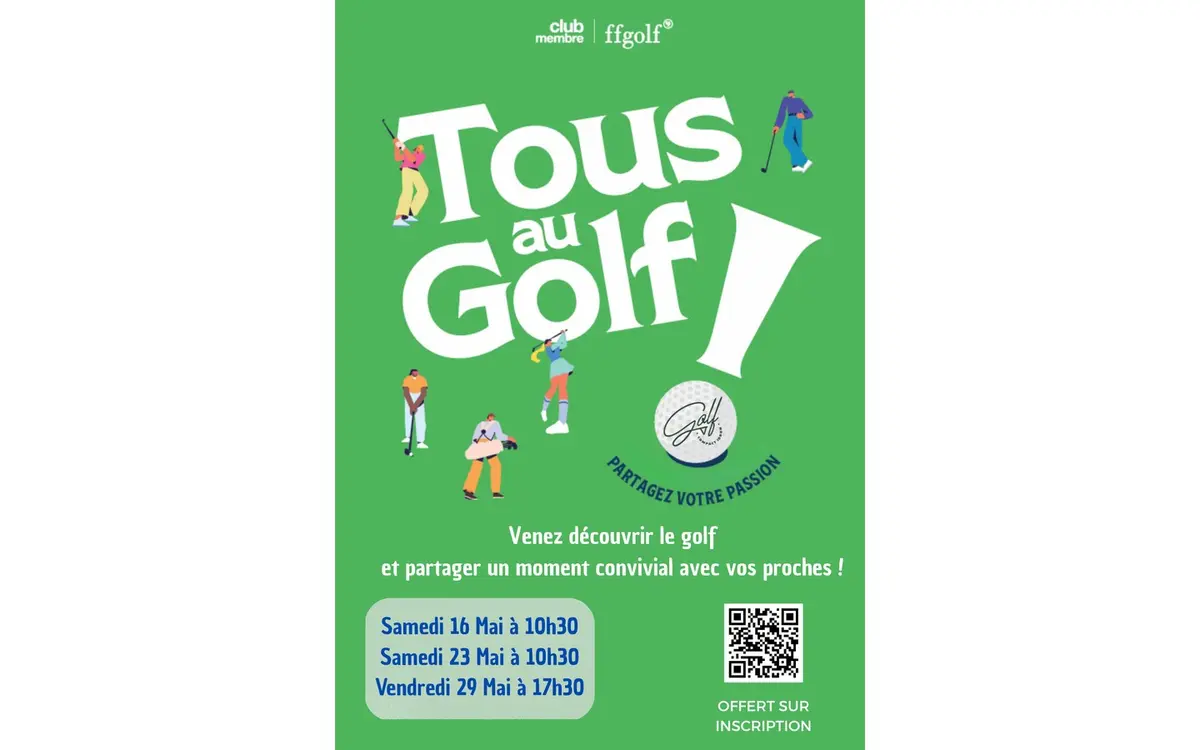 Tous au golf - initiations au golf gratuites