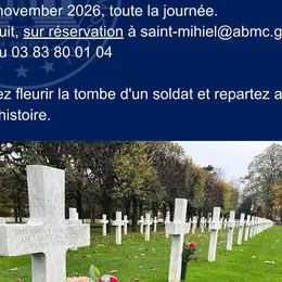 Toussaint au cimetière américain