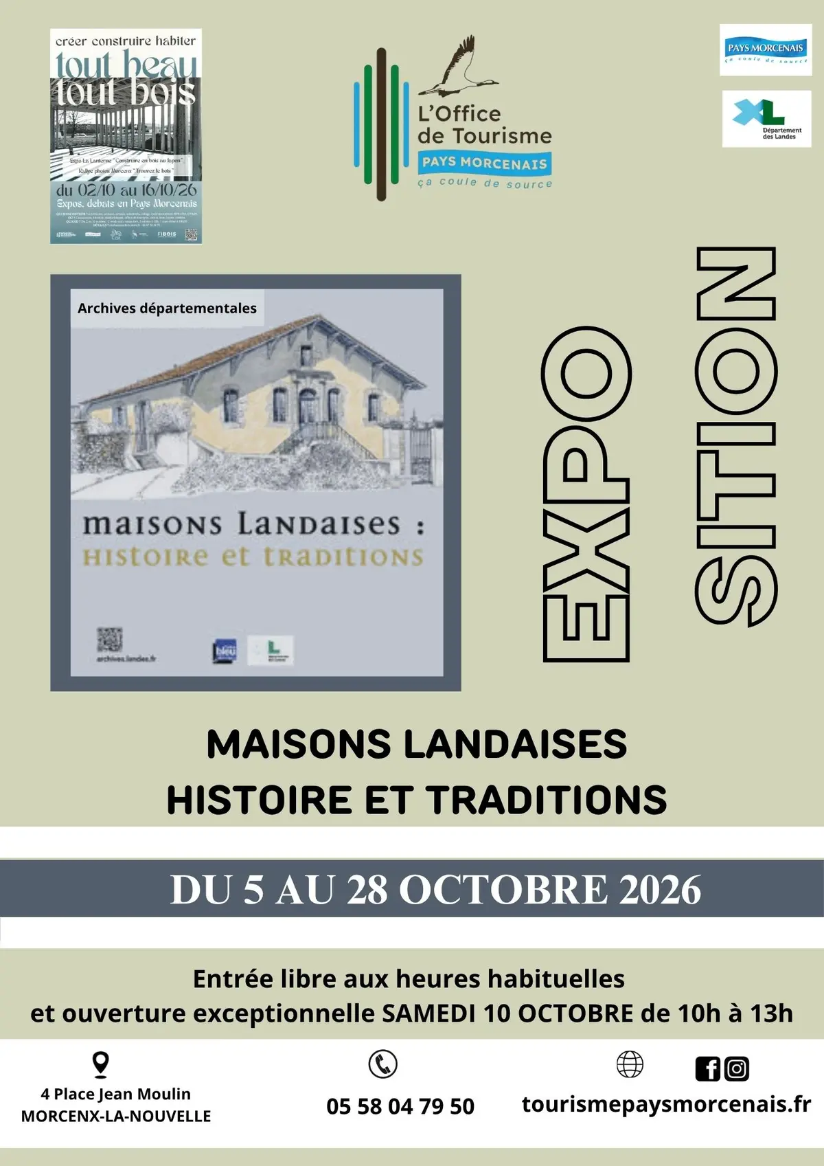 tout beau tout bois Maisons landaises, histoire et traditions