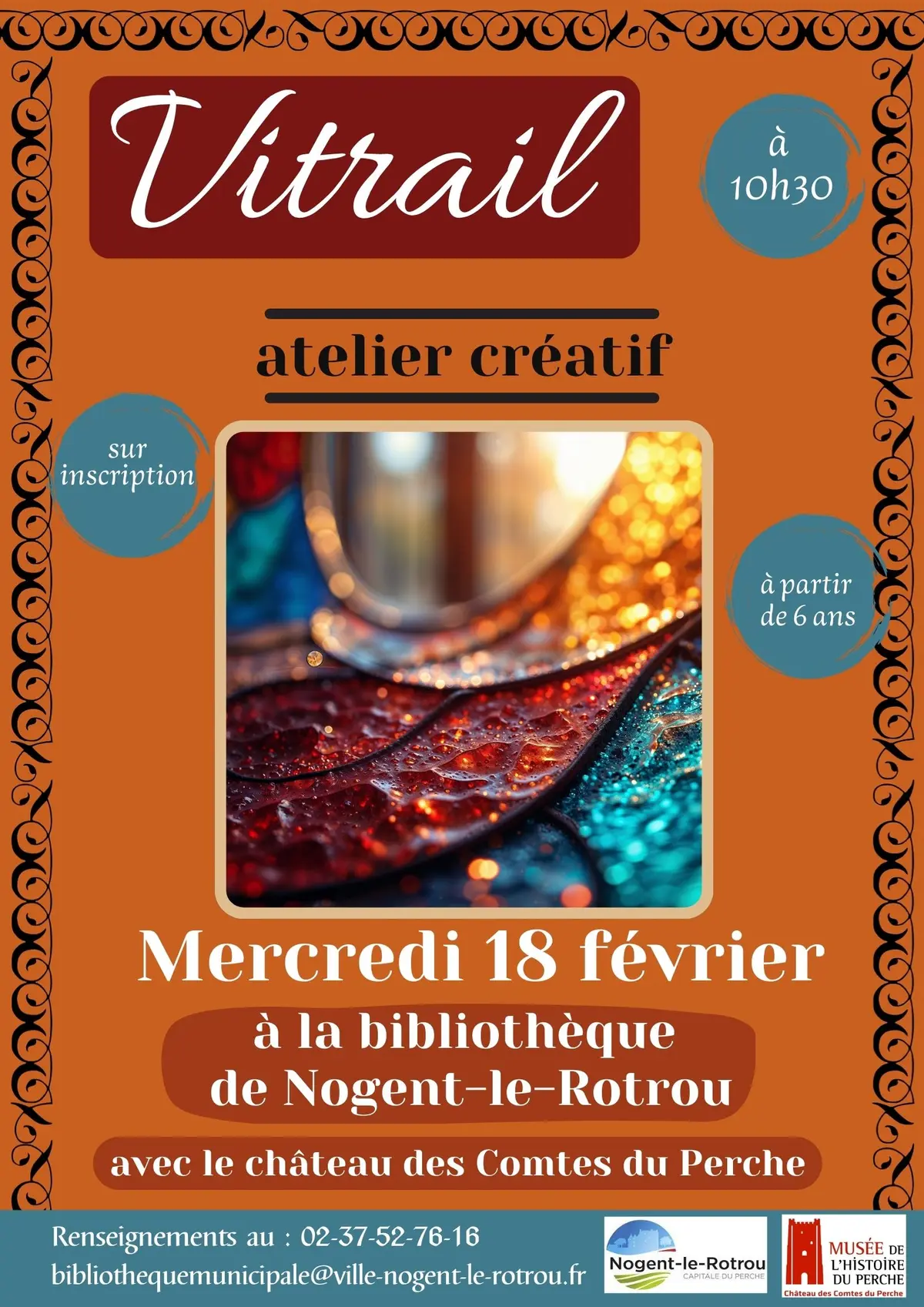 Tout Feu Tout Flamme I Ateliers Vitrail du Château - Hors les Murs