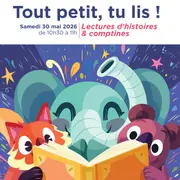 Tout petit tu lis