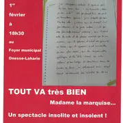 Tout va très bien Madame la marquise