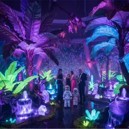 Toutes Makeuses - Scénographie Végétale Lumineuse