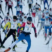 Trace vosgienne de ski de fond