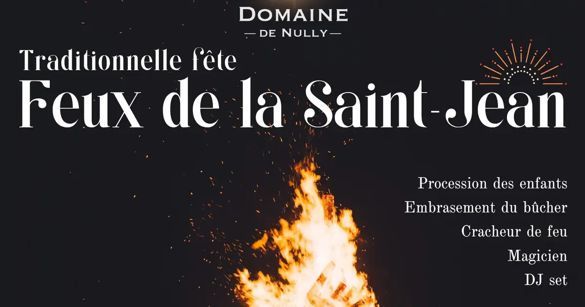 Traditionnelle fête des feux de la Saint-Jean