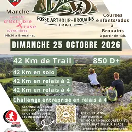 Trail au profit d'Octobre Rose La fabuleuse