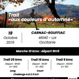 Trail Aux couleurs d'automne