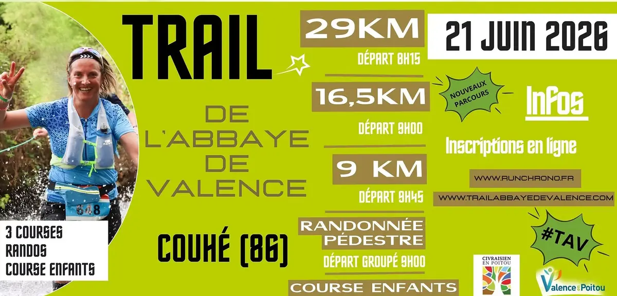 Trail de l'Abbaye de Valence