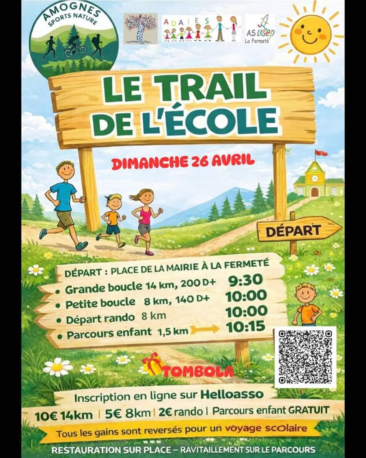 Trail de l'école