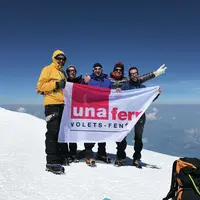 Unaferm au sommet du Mont Blanc DR